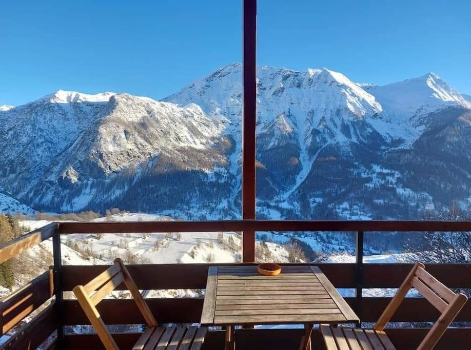 Orcieres : Appartement Spacieux, Calme Et Agreable エクステリア 写真